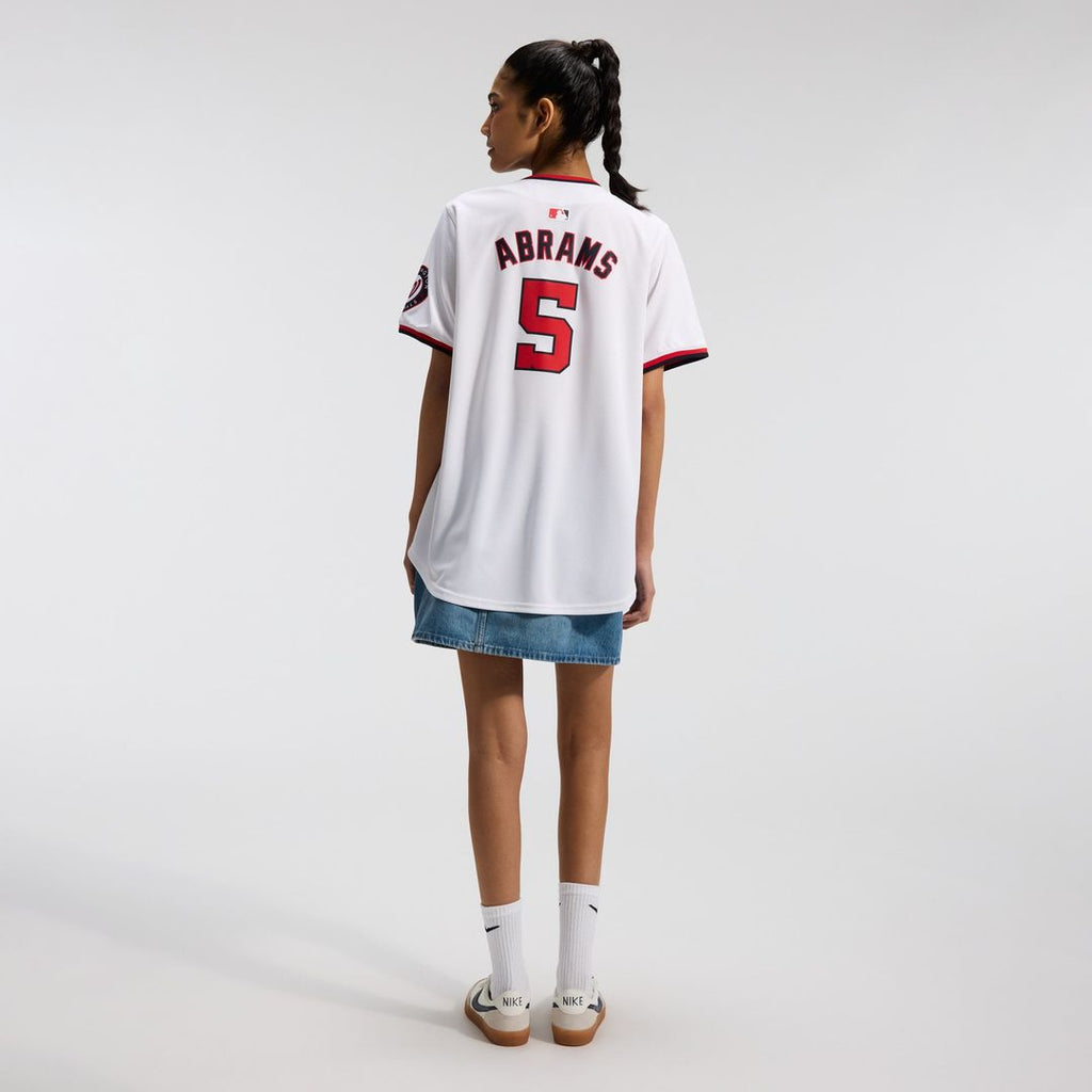 CJ Abrams Washington Nationals Women's Home Limited Player Jersey - White