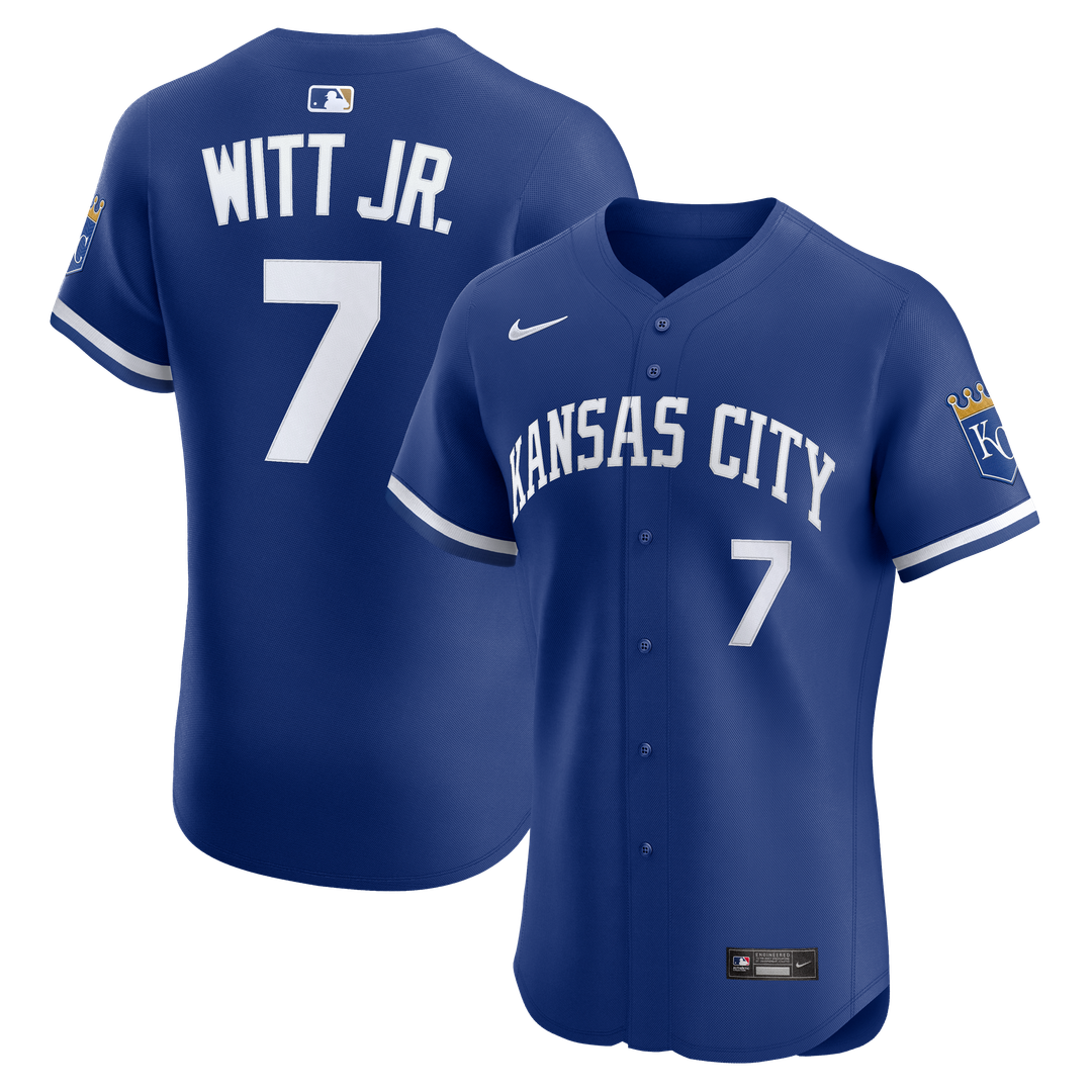 Bobby Witt Jr. Kansas City Royals Alternate 2 Elite Player Jersey - Royal