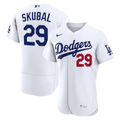 Tarik Skubal Los Angeles Dodgers Home Authentic Jersey - White