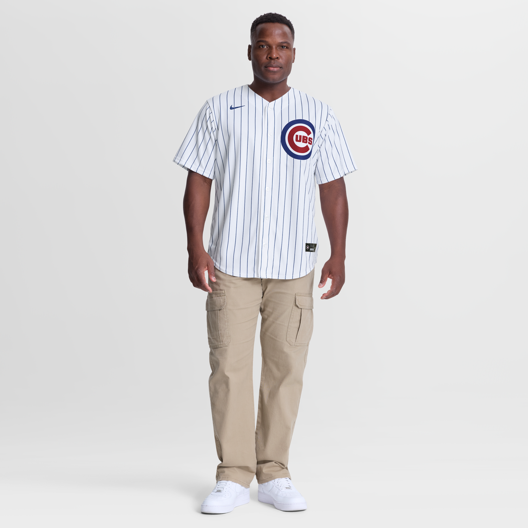 Moisés Ballesteros Chicago Cubs Home Replica Jersey - White