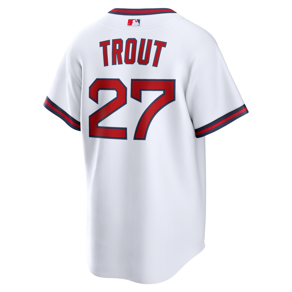 Mike Trout Los Angeles Angels Road Replica Jersey - Gray