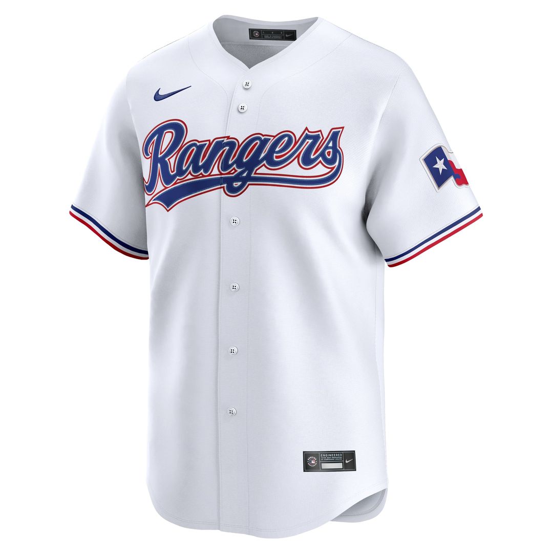 Leody Taveras Texas Rangers Home Limited Player Jersey - White
