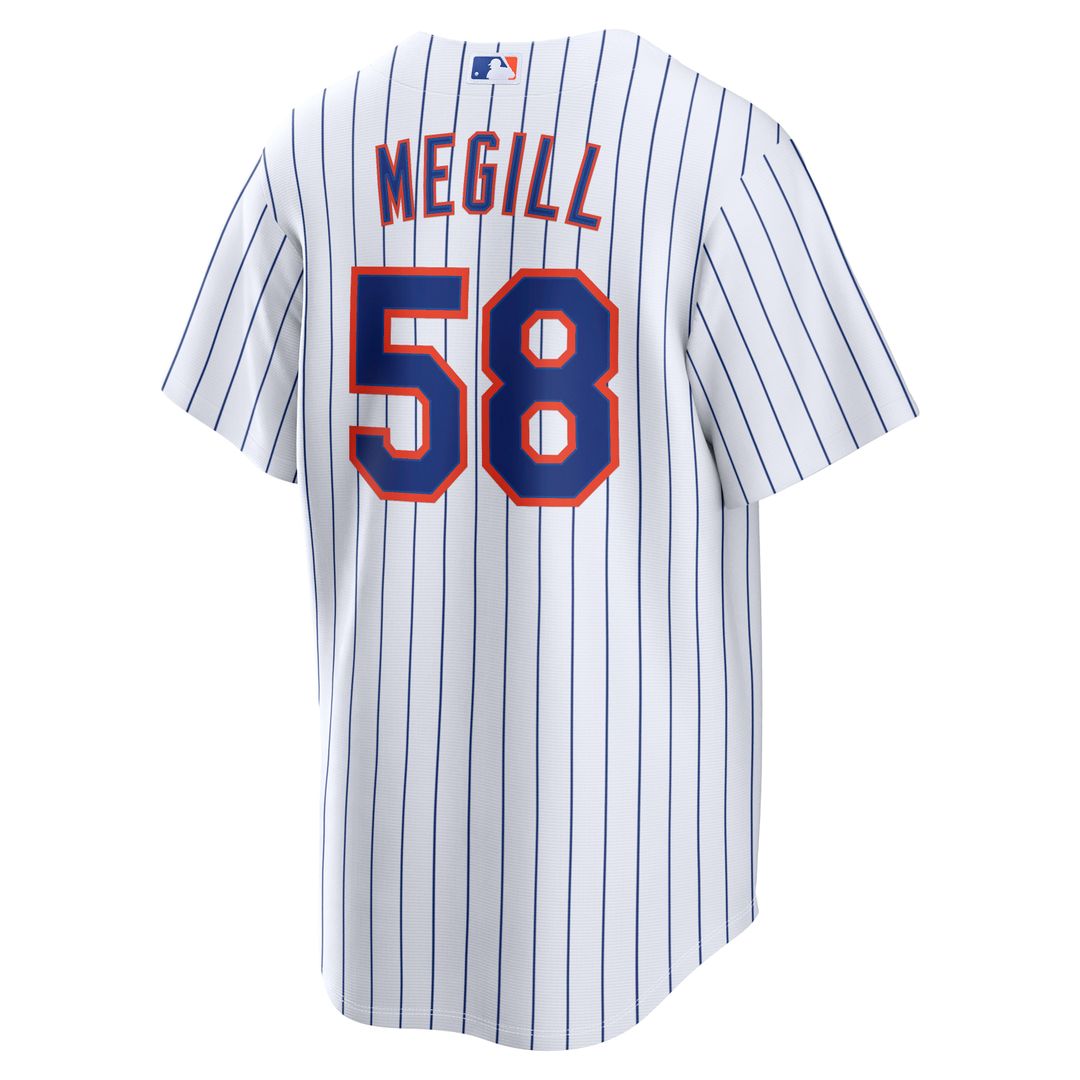 Tylor Megill New York Mets Home Replica Jersey - White