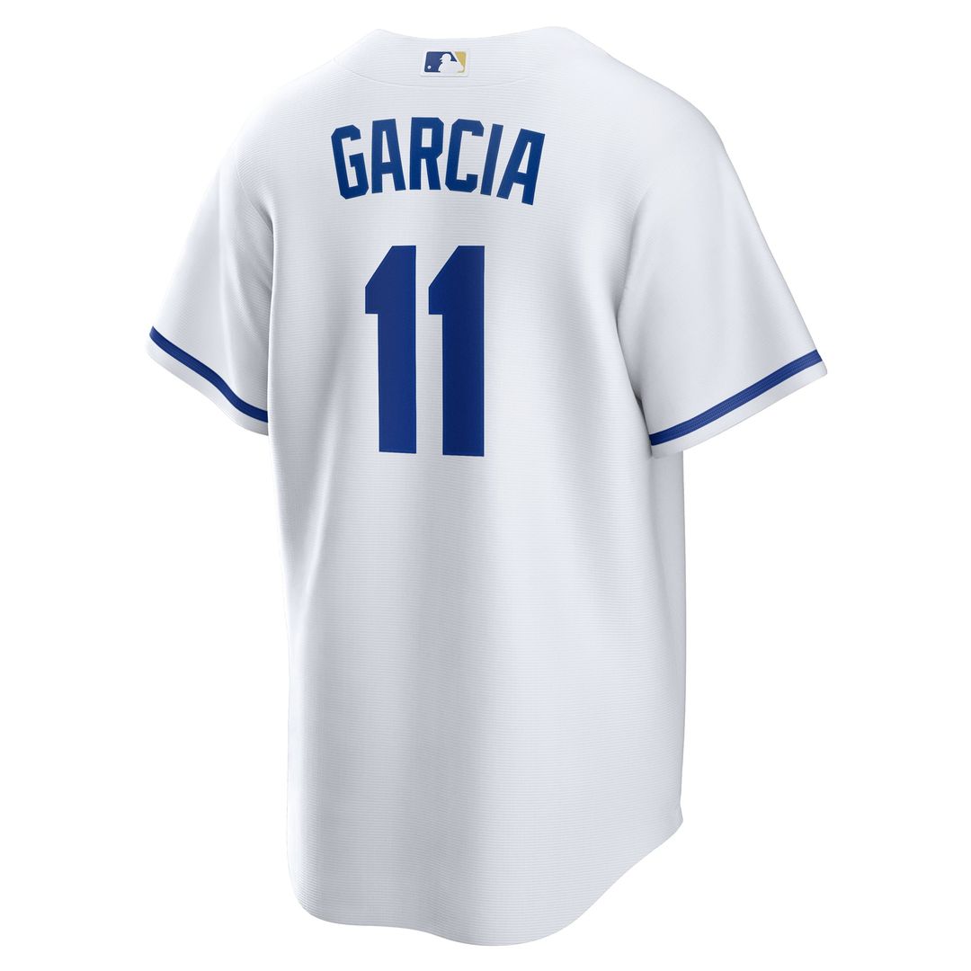 Maikel Garcia Kansas City Royals Home Replica Jersey - White