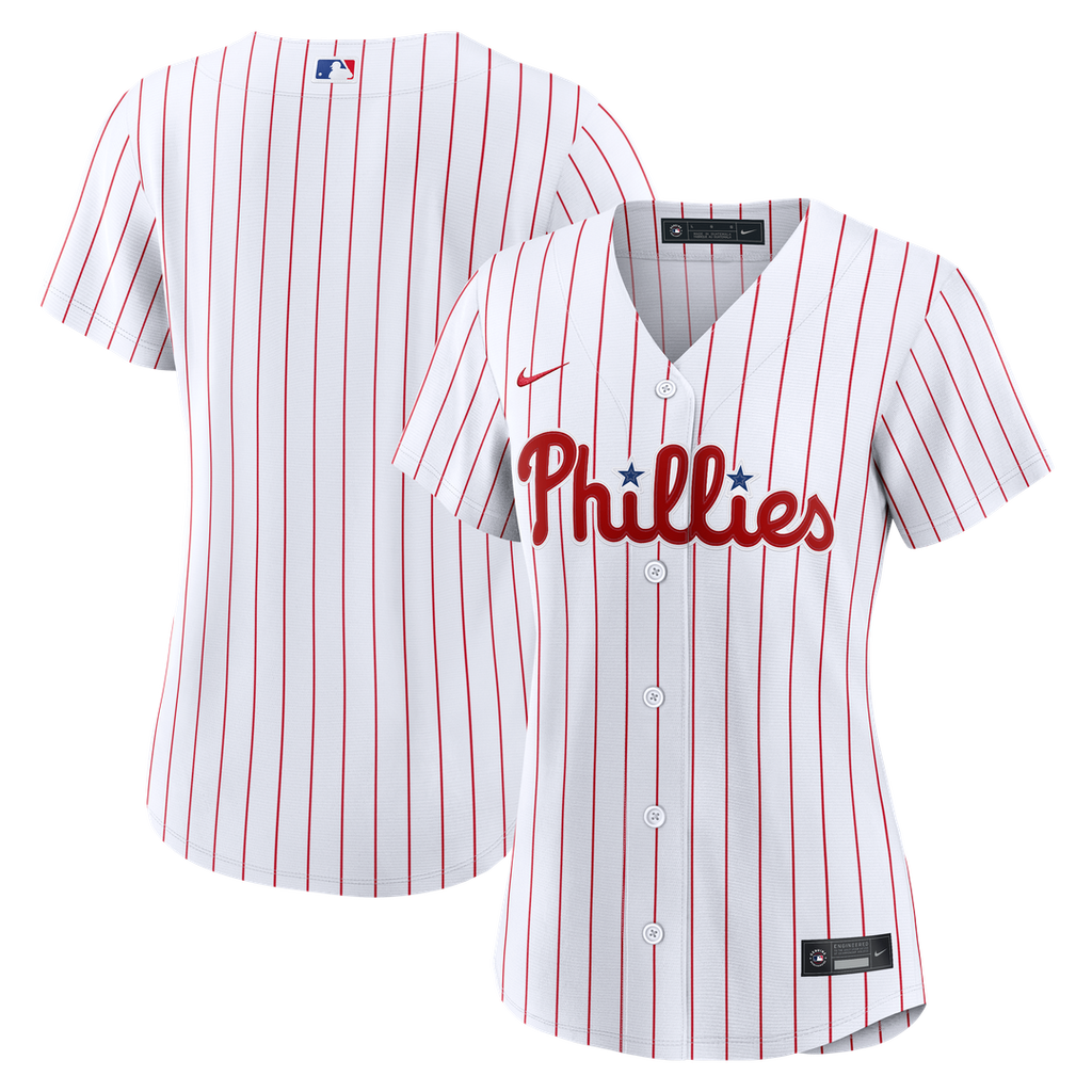 Philadelphia Phillies Women's Home Replica Jersey - White