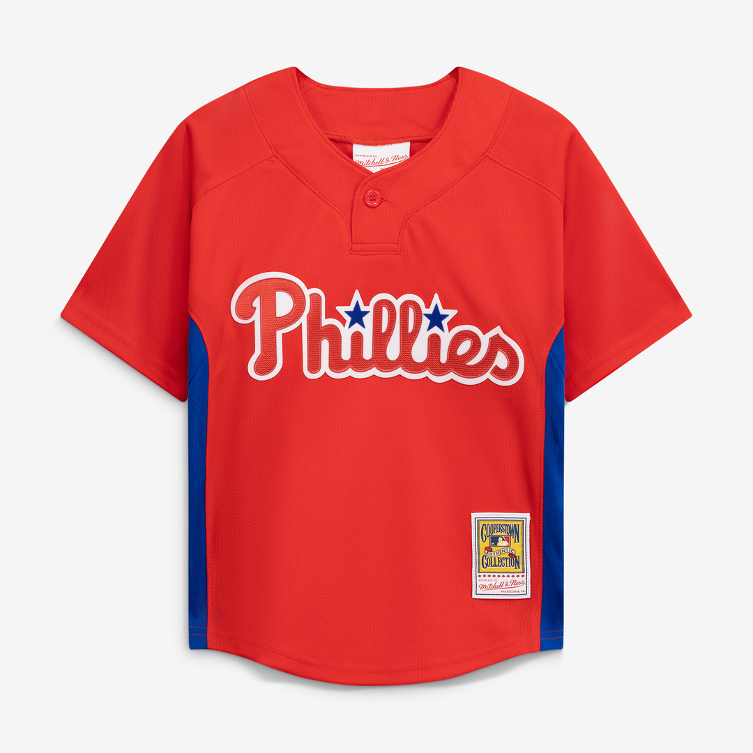 Roy Halladay Philadelphia Phillies Toddler Cooperstown Collection Mesh Batting Practice Jersey - Red