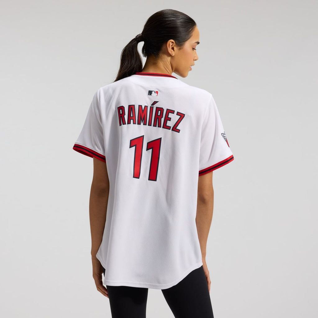 José Ramírez Cleveland Guardians Women's Home Limited Player Jersey - White