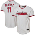 José Ramírez Cleveland Guardians Youth Home Replica Player Jersey - White