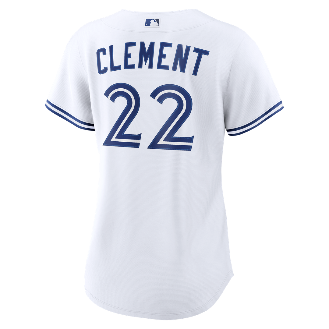Ernie Clement Toronto Blue Jays Women's Home Replica Jersey - White