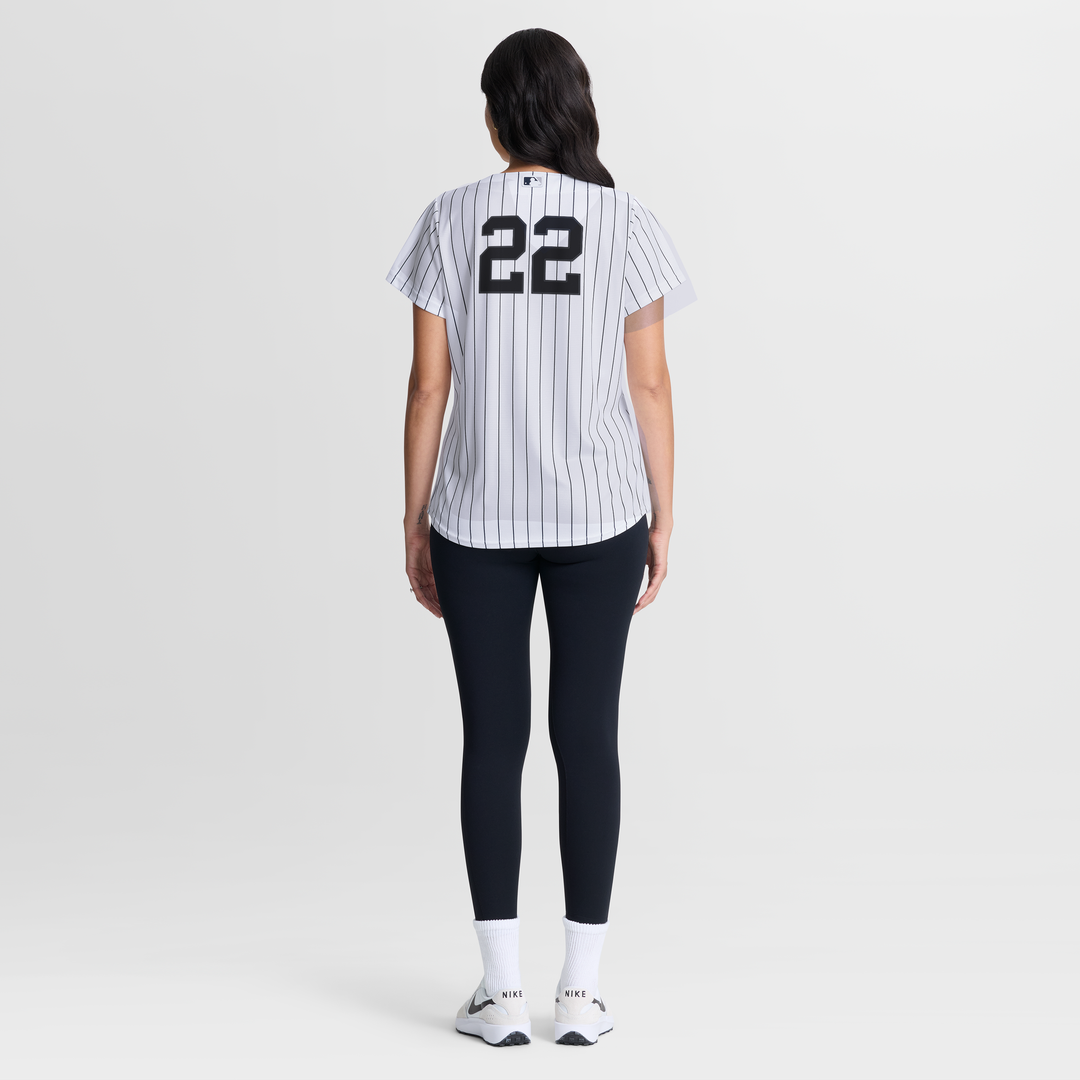 Ben Rice New York Yankees Women's Home Replica Jersey - White