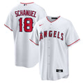 Nolan Schanuel Los Angeles Angels Home Replica Jersey - White