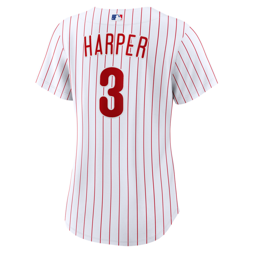 Bryce Harper Philadelphia Phillies Women's Alternate Replica Jersey - Cream