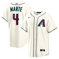 Ketel Marte Arizona Diamondbacks Home Replica Jersey - Cream