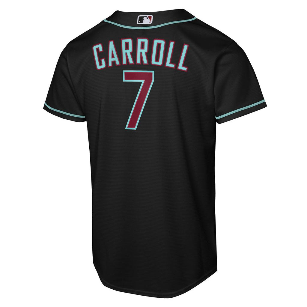 Corbin Carroll Arizona Diamondbacks Youth Alternate Replica Jersey - Black
