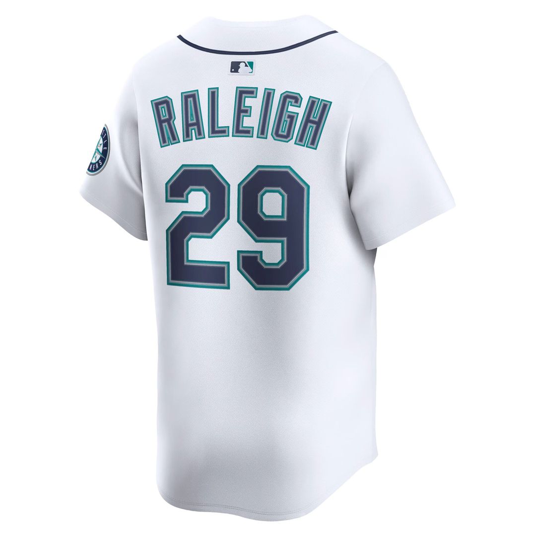 Cal Raleigh Seattle Mariners Alternate Limited Jersey - Teal