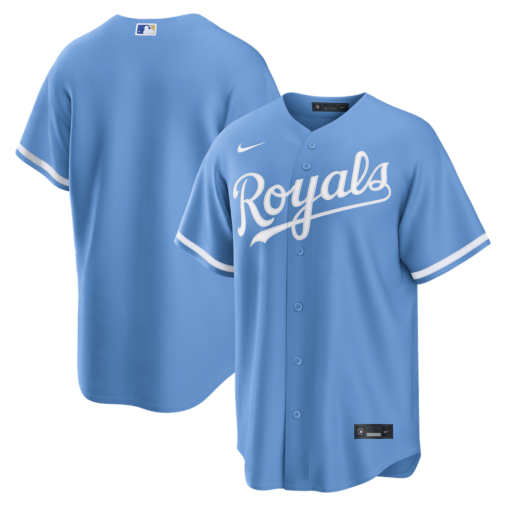 Kansas City Royals Alternate Replica Jersey - Light Blue