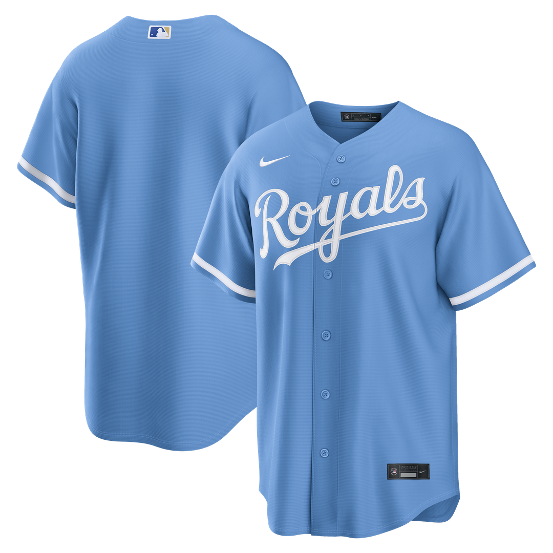 Kansas City Royals Alternate Replica Jersey - Light Blue