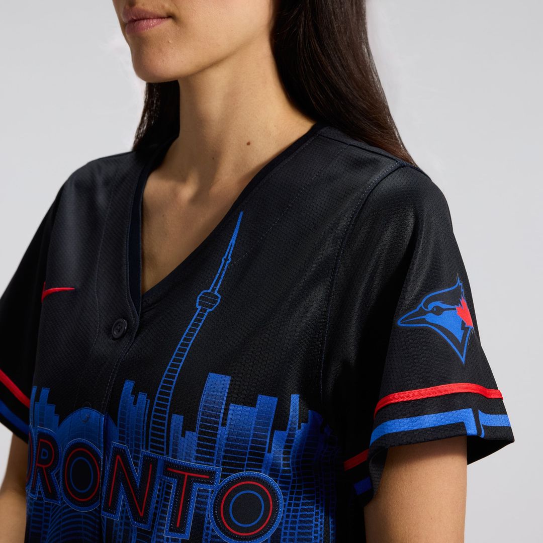 Vladimir Guerrero Jr. Toronto Blue Jays Women's 2024 City Connect Limited Player Jersey - Navy