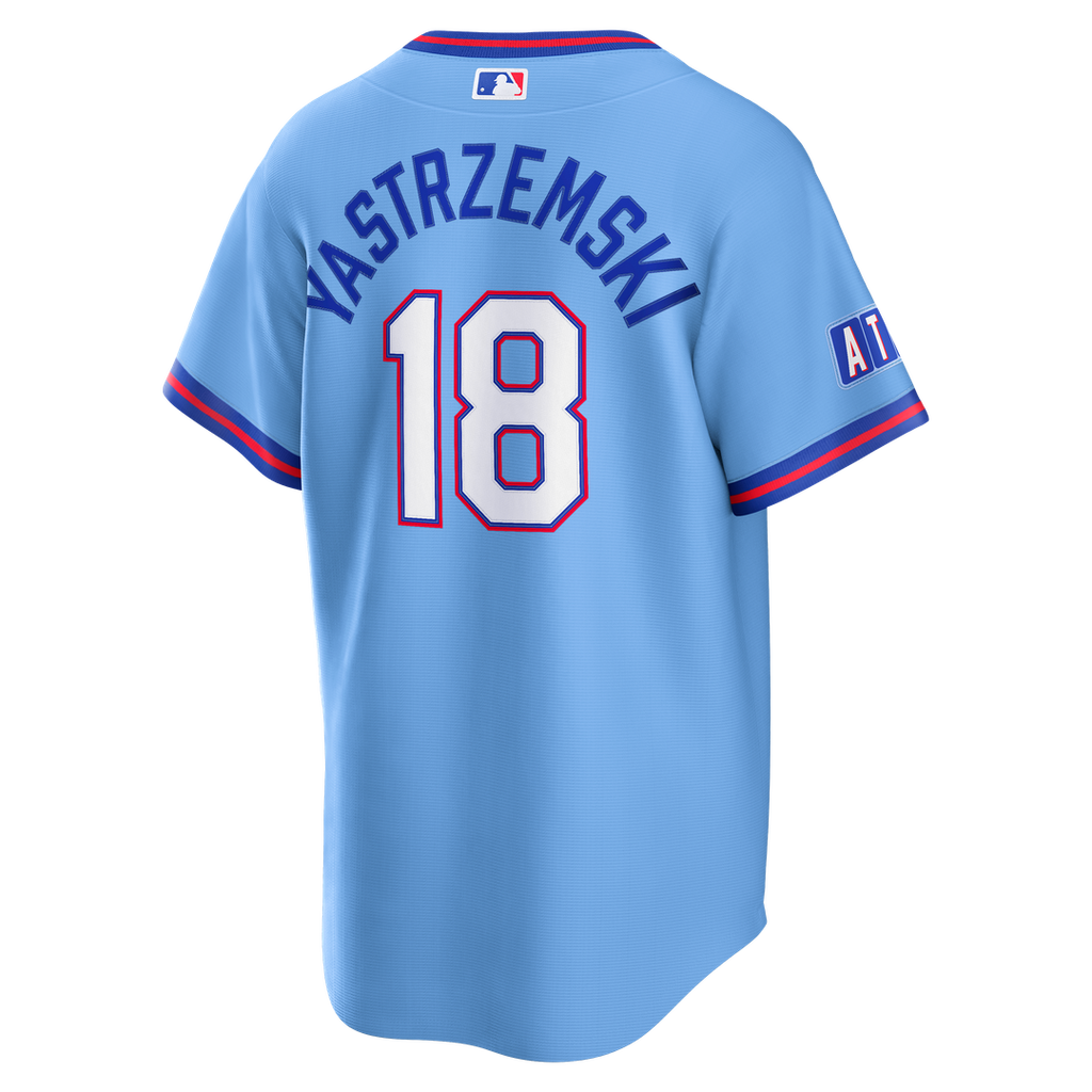 Mike Yastrzemski Atlanta Braves 2026 City Connect Stadium Jersey - Powder Blue
