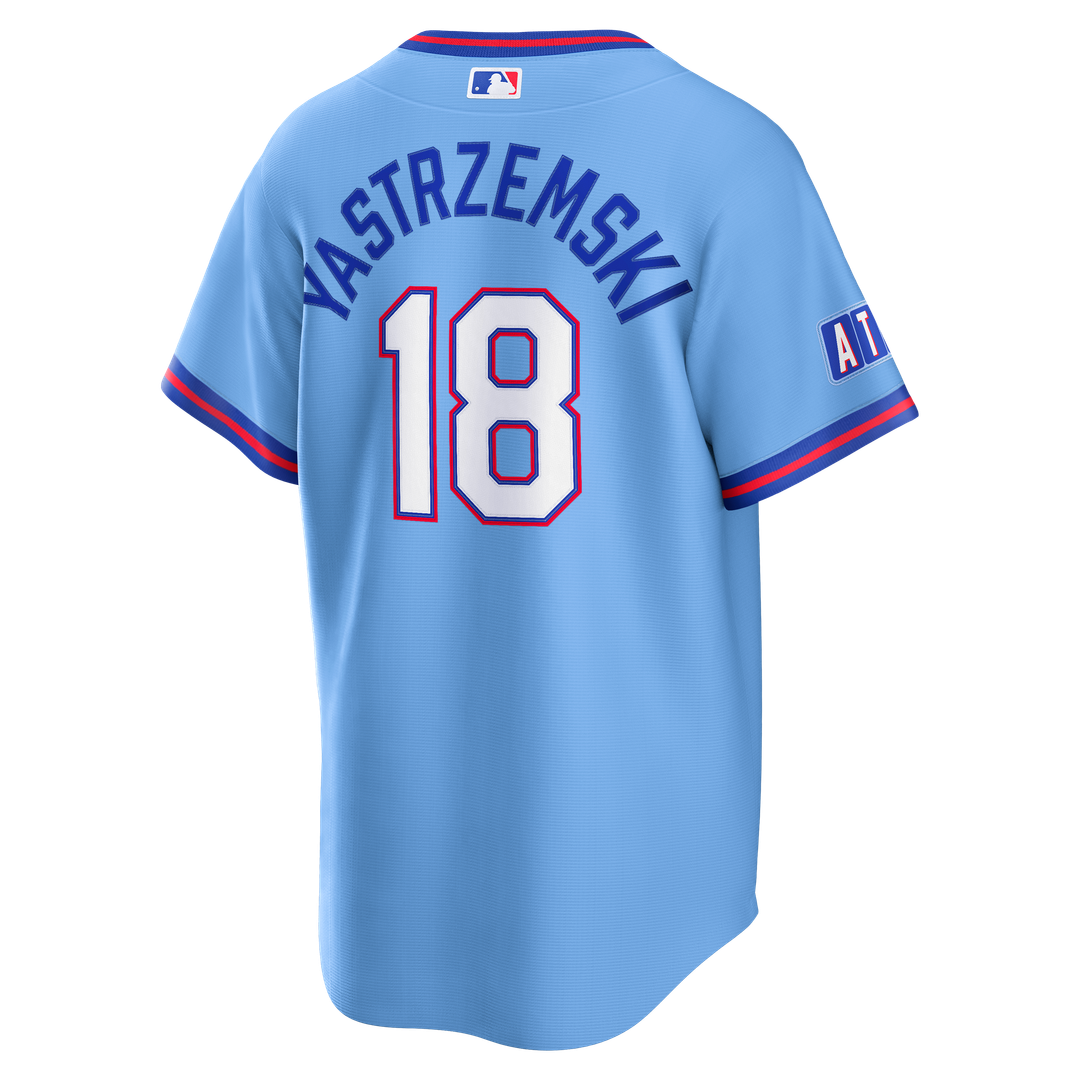 Mike Yastrzemski Atlanta Braves 2026 City Connect Stadium Jersey - Powder Blue
