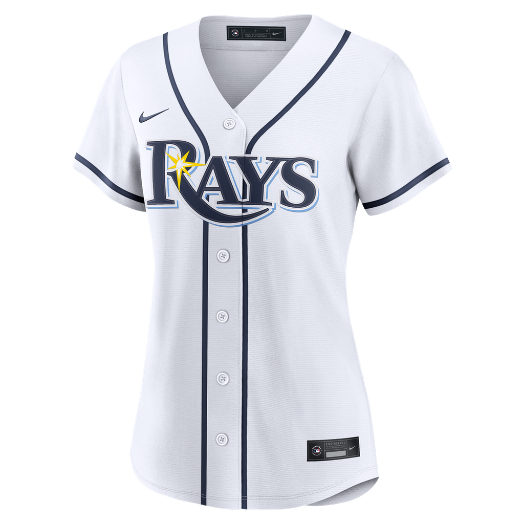 Freddy Peralta Tampa Bay Rays Women's Home Replica Jersey - White