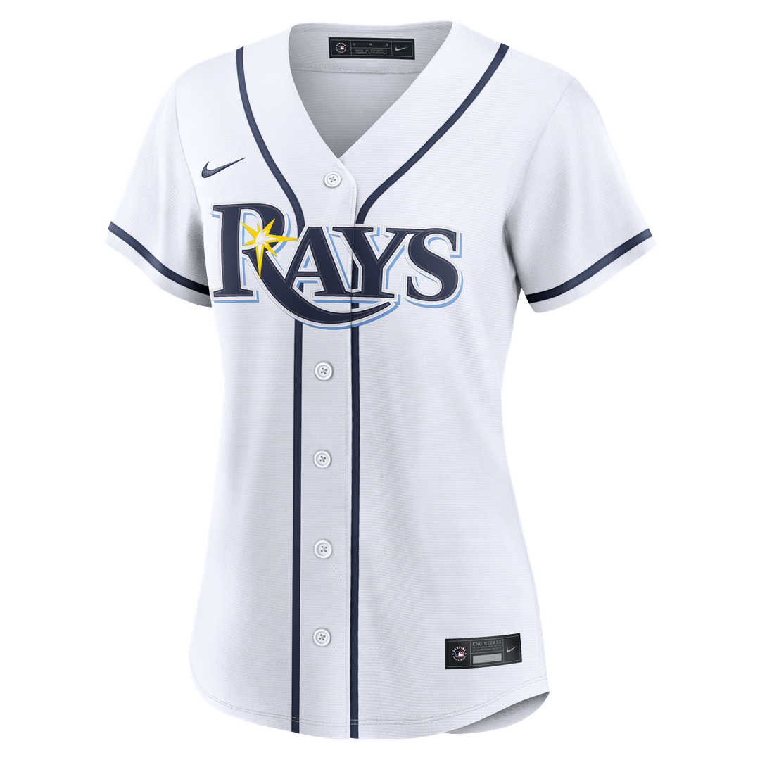 Freddy Peralta Tampa Bay Rays Women's Home Replica Jersey - White