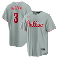 Bryce Harper Philadelphia Phillies Road Replica Jersey - Gray