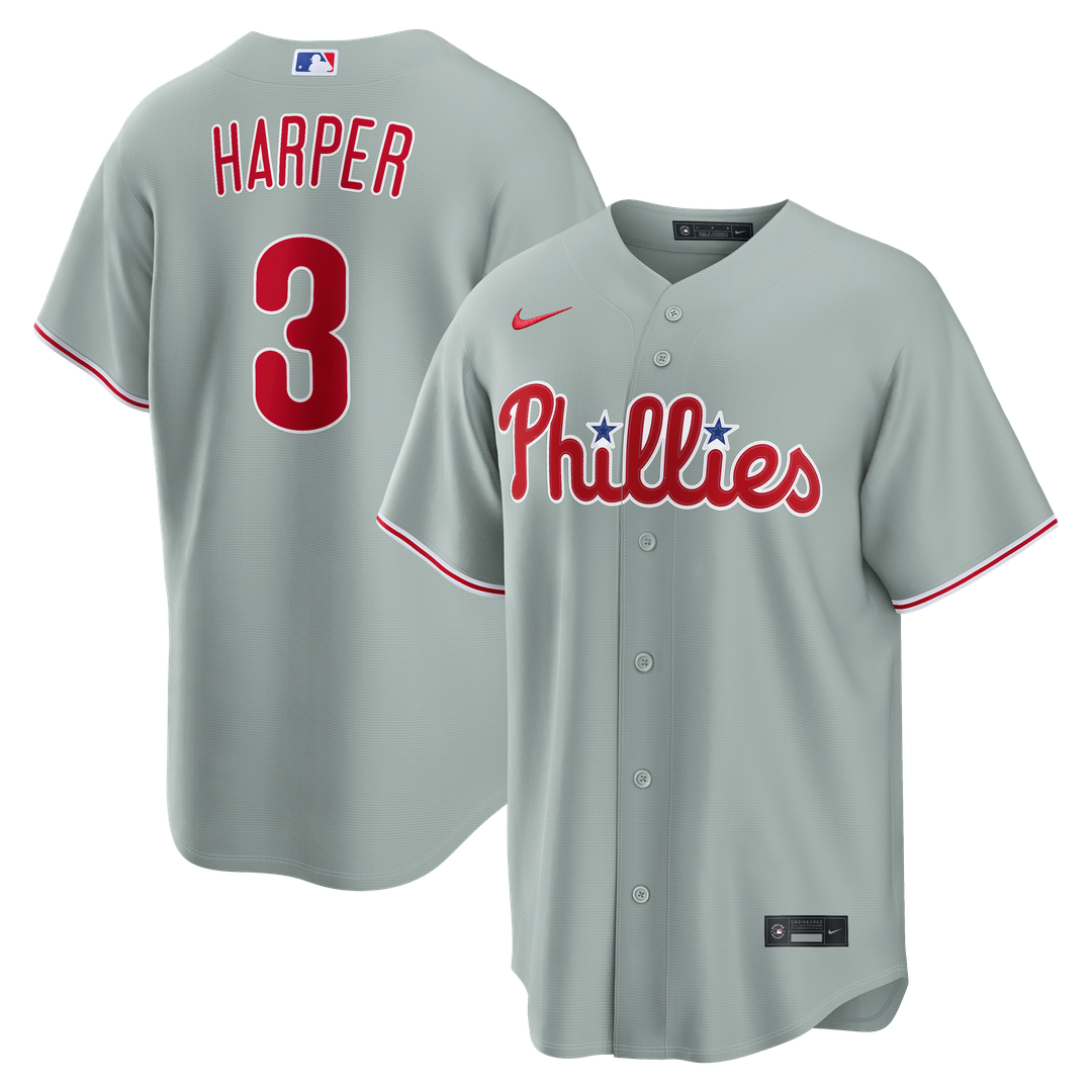 Bryce Harper Philadelphia Phillies Alternate Replica Jersey - Cream