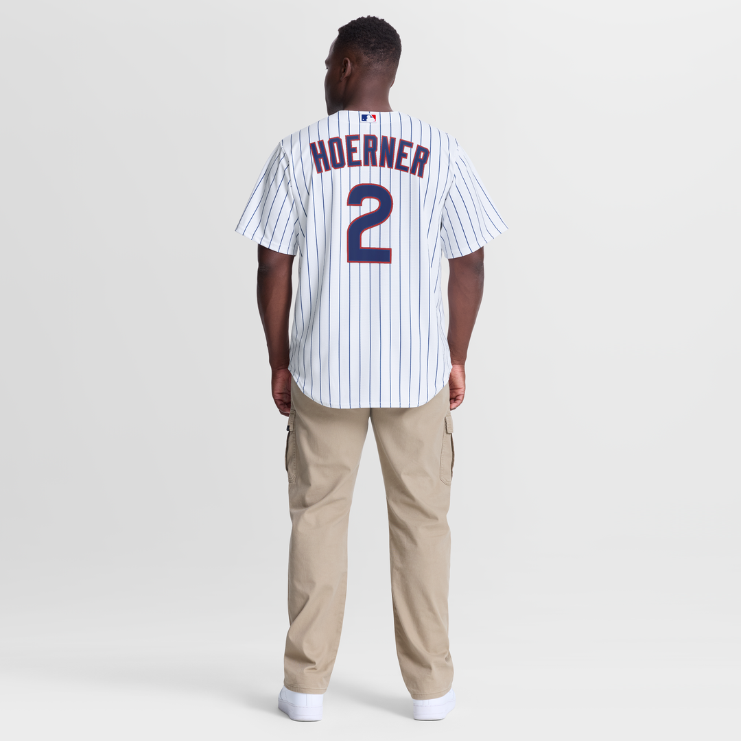 Nico Hoerner Chicago Cubs Home Replica Jersey - White