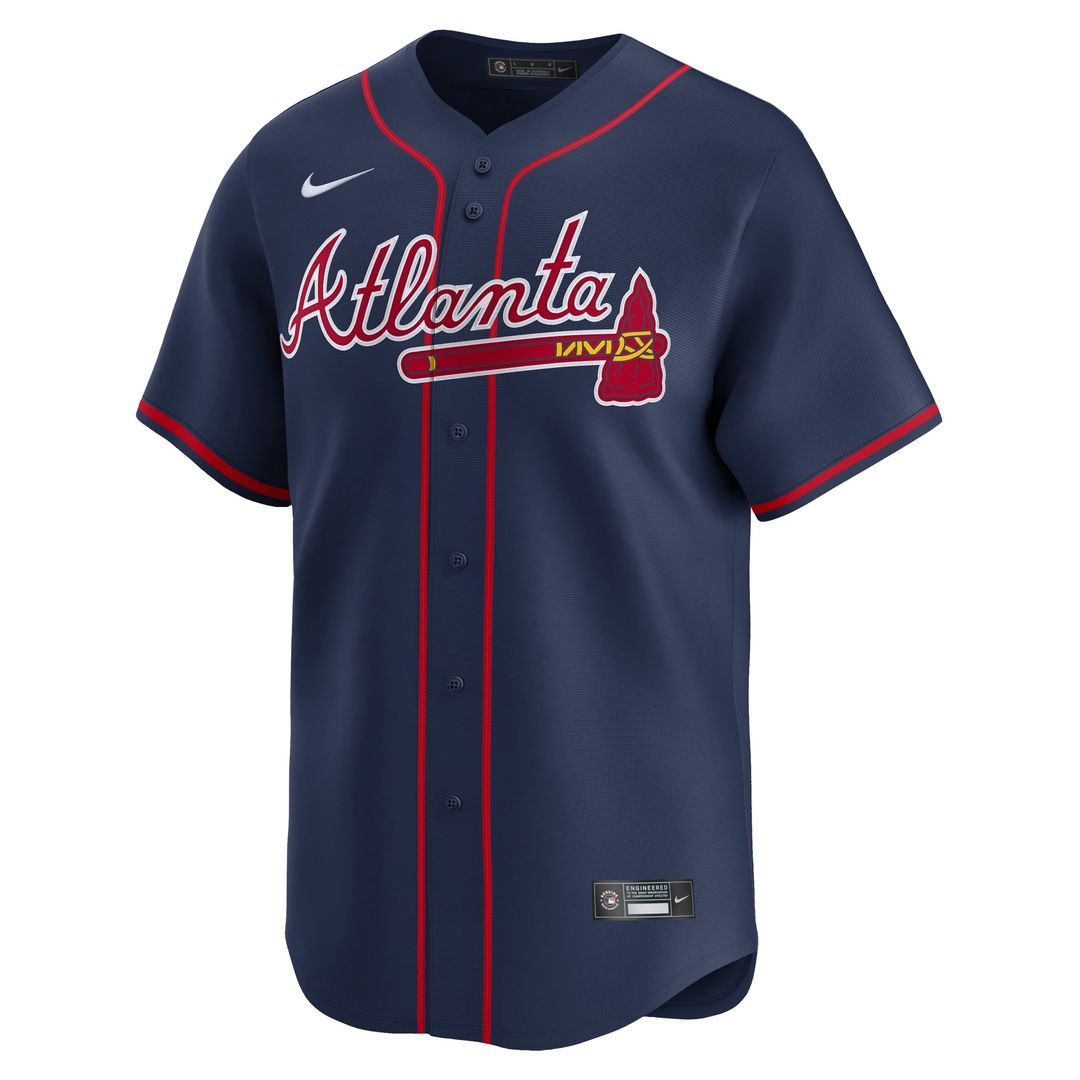 Ronald Acuña Jr. Atlanta Braves Alternate Limited Jersey - Navy