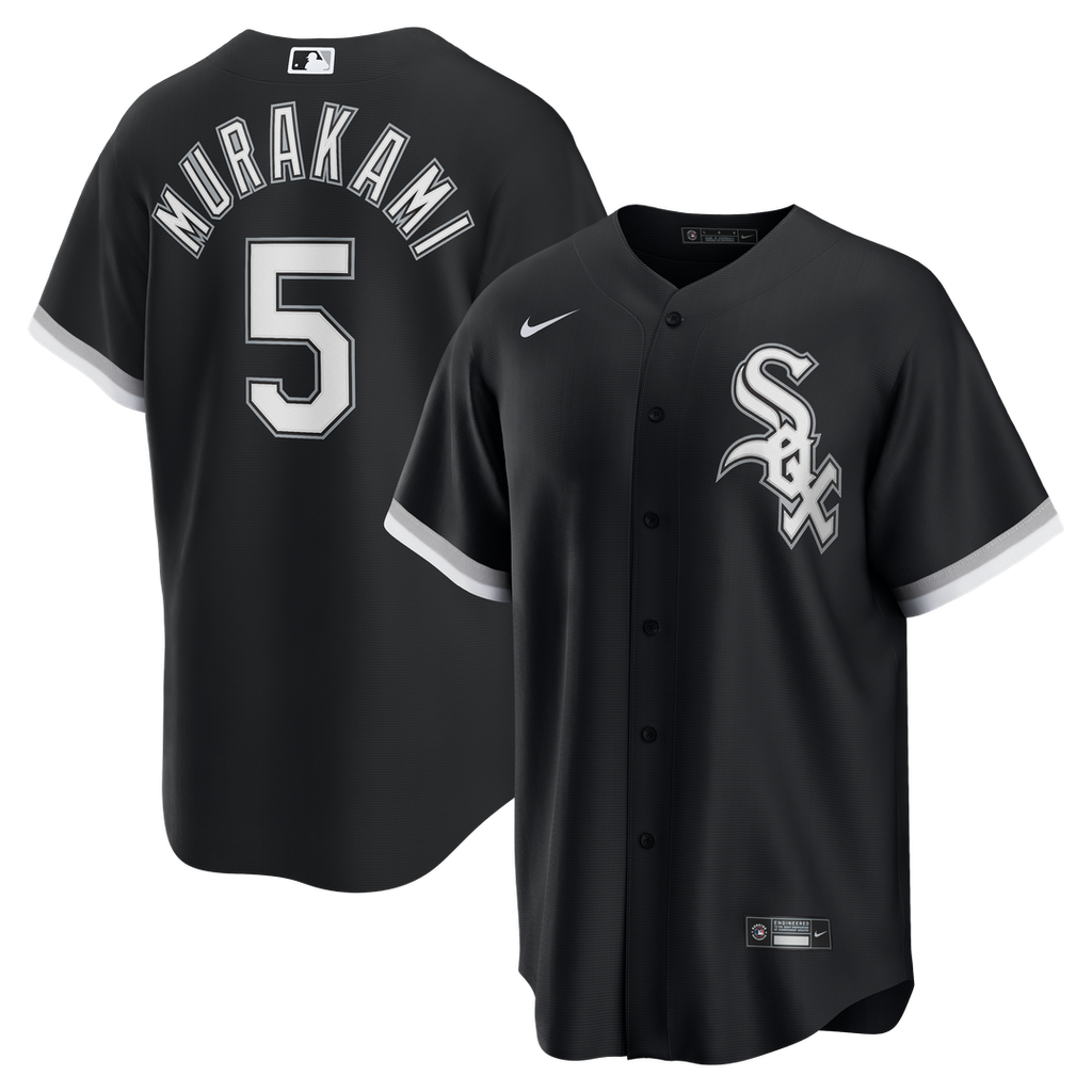Munetaka Murakami Chicago White Sox Alternate Replica Jersey - Black