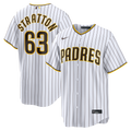 Hunter Stratton San Diego Padres Home Replica Jersey - White