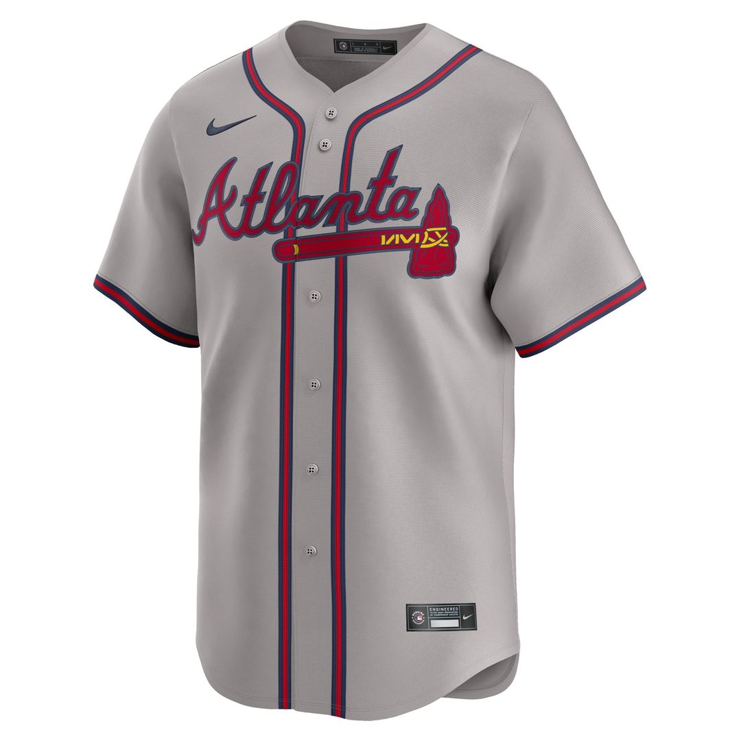 Matt Olson Atlanta Braves Road Limited Player Jersey - Gray