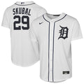 Tarik Skubal Detroit Tigers Youth Home Replica Player Jersey - White
