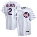 Nico Hoerner Chicago Cubs Home Replica Jersey - White