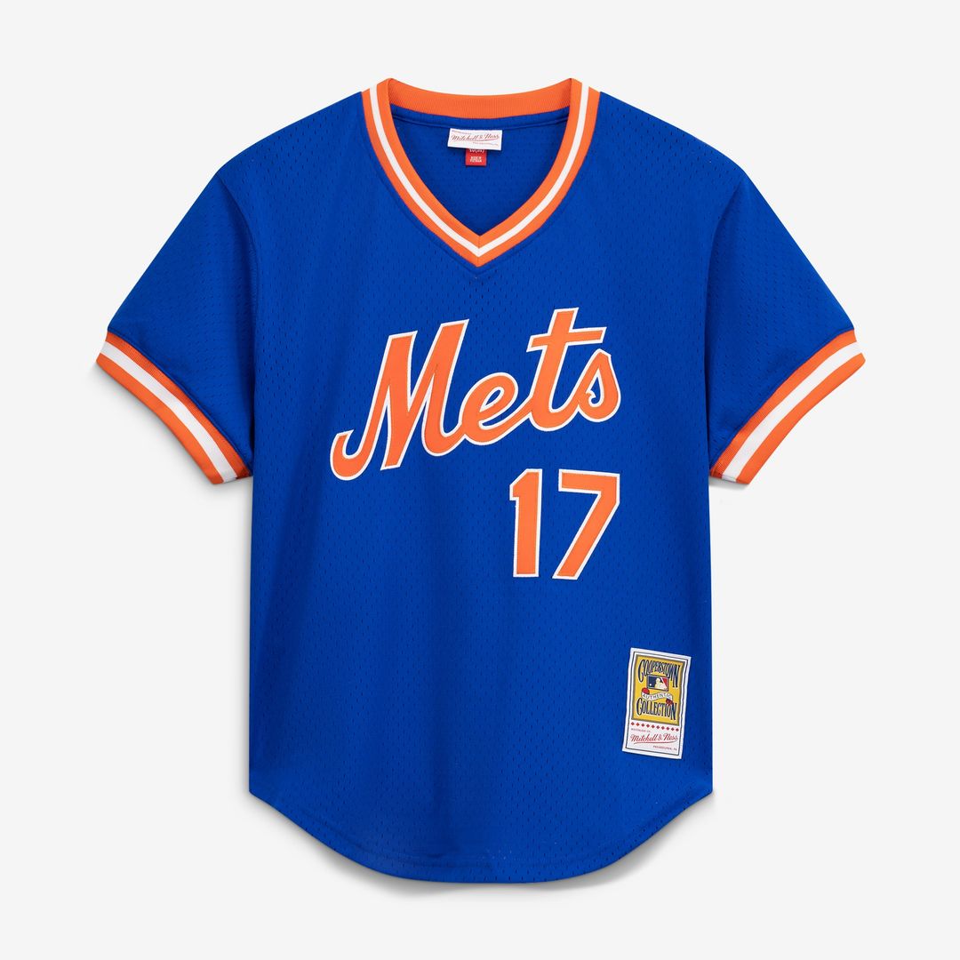 Keith Hernandez New York Mets Authentic Batting Practice Jersey - Royal