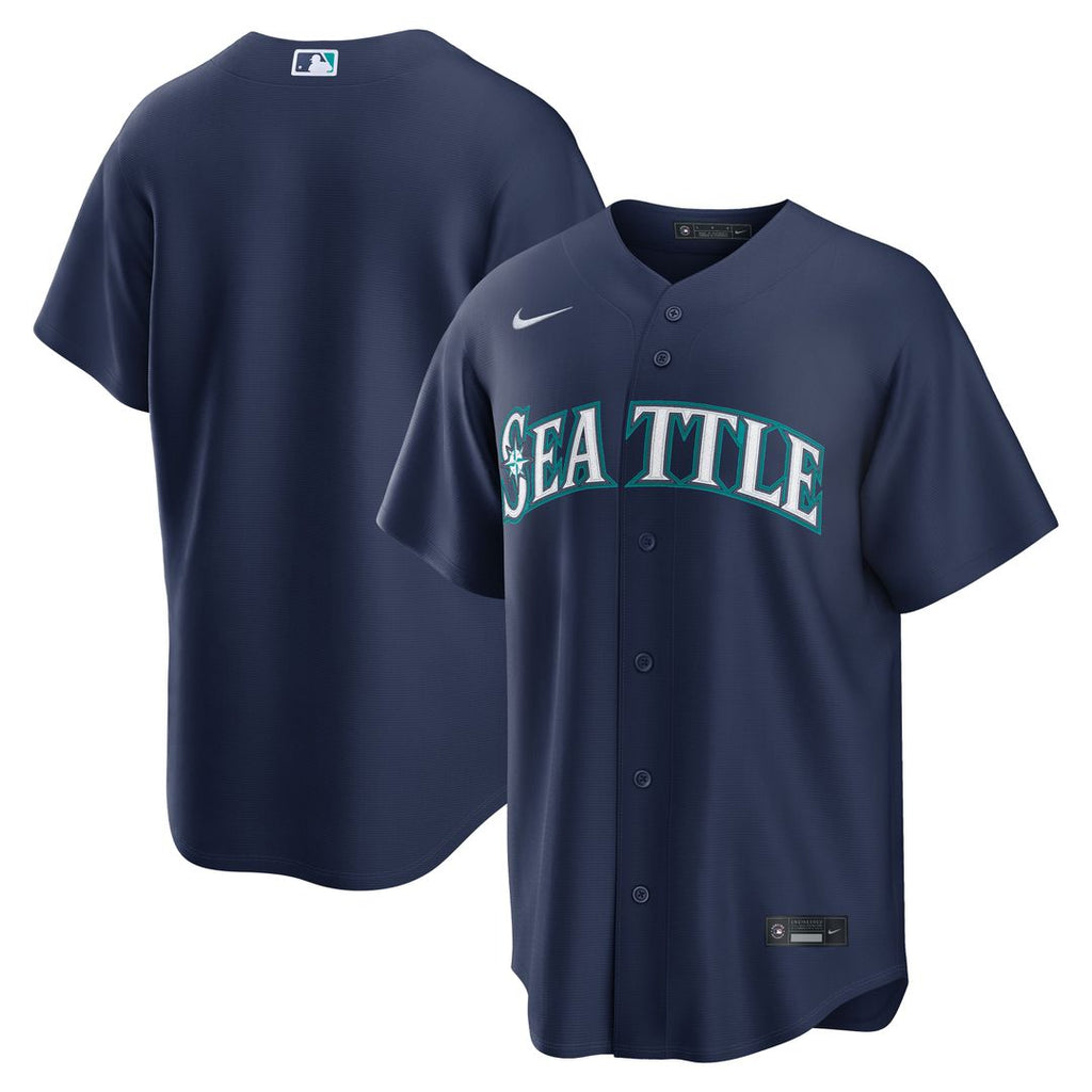 Seattle Mariners Road Replica Jersey - Navy