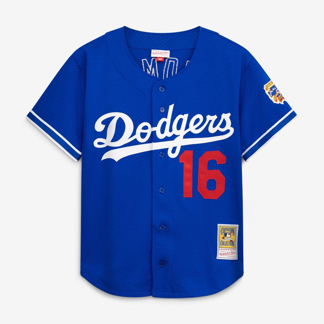 Hideo Nomo Los Angeles Dodgers Big & Tall Cooperstown Collection Mesh Batting Practice Jersey - Royal