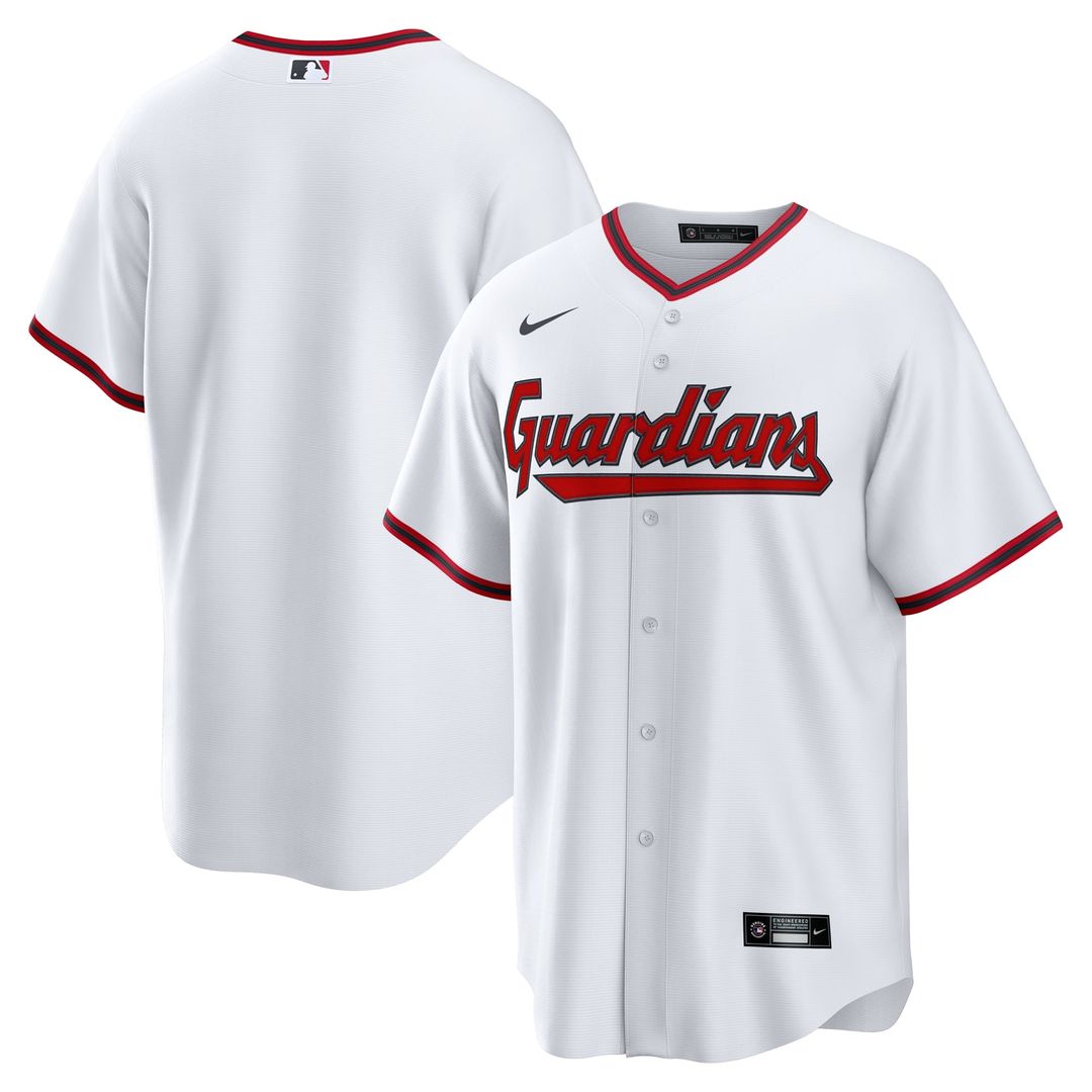 Cleveland Guardians Youth Home Replica Jersey - White