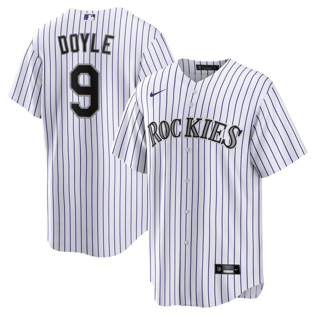 Brenton Doyle Colorado Rockies Youth Home Replica Jersey - White