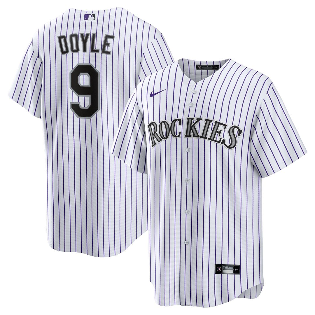 Brenton Doyle Colorado Rockies Youth Home Replica Jersey - White