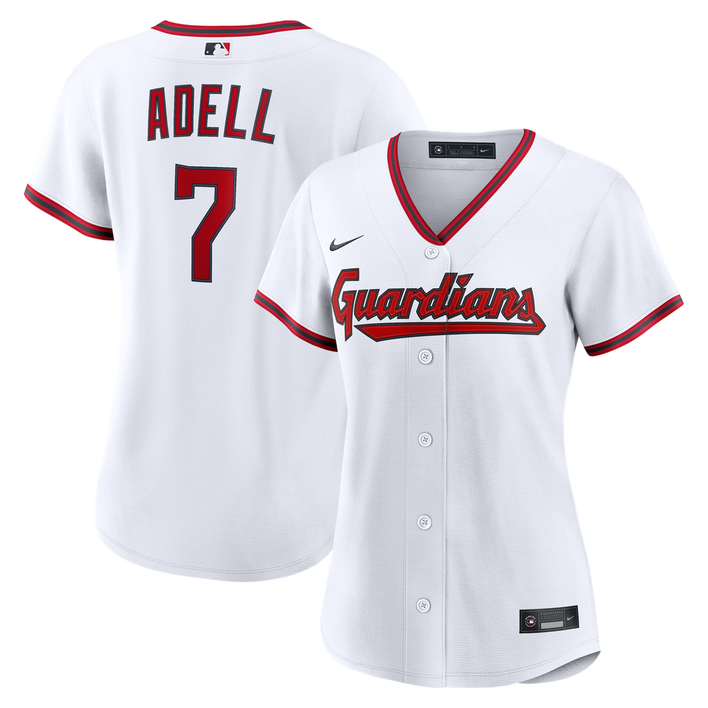 Jo Adell Cleveland Guardians Women's Home Replica Jersey - White