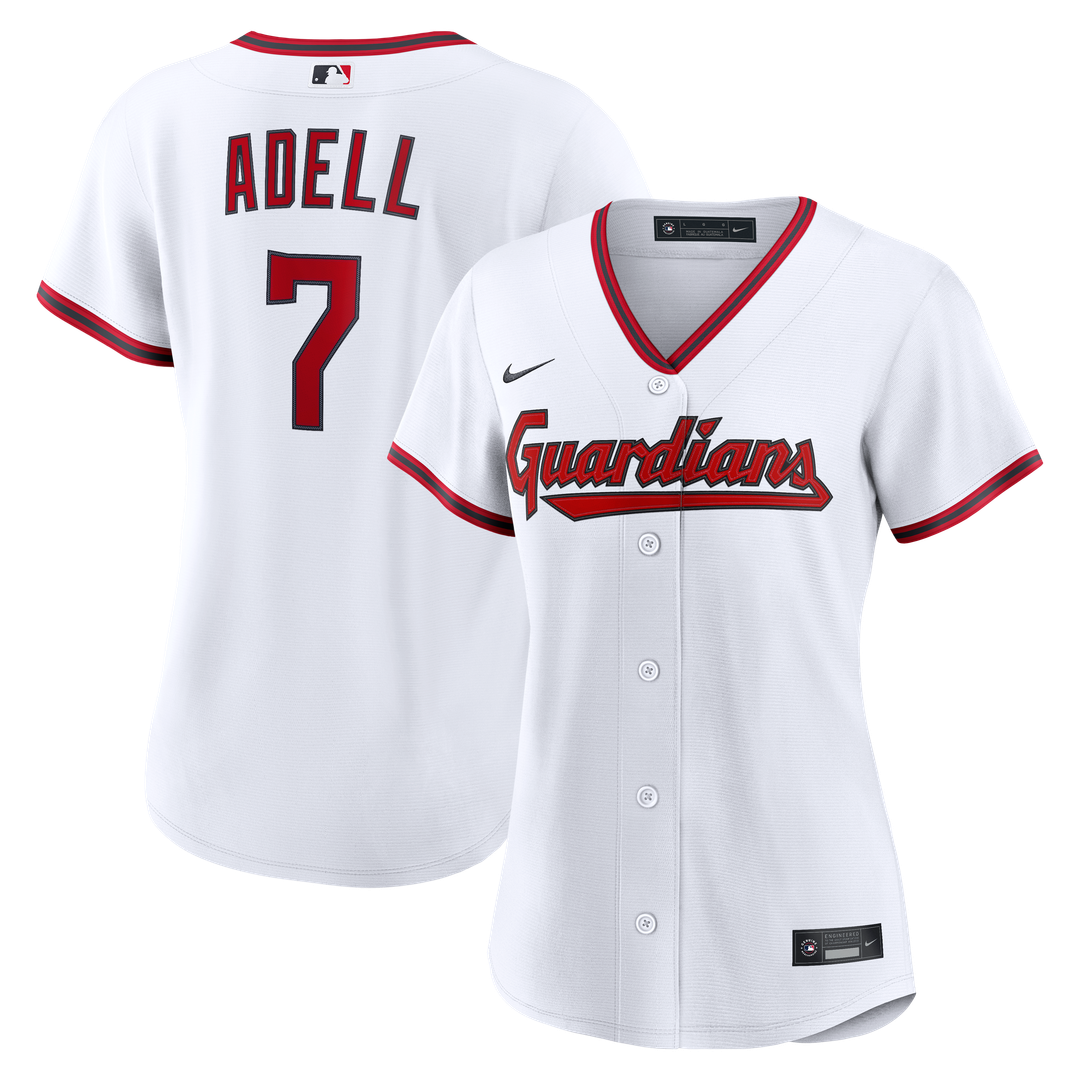 Jo Adell Cleveland Guardians Women's Home Replica Jersey - White
