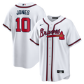 Chipper Jones Atlanta Braves Home Retired Player Replica Jersey - White