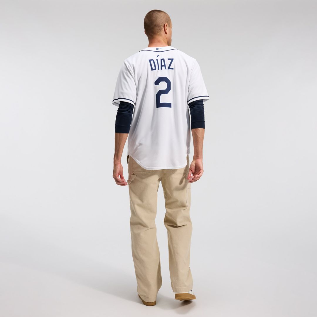 Yandy Díaz Tampa Bay Rays Home Replica Jersey - White
