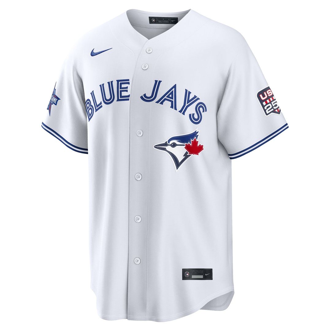 2026 All - Star Edition Stars & Stripes Toronto Blue Jays Vladimir Guerrero Jr. White Stadium Jersey