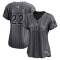 Juan Soto New York Mets Women's City Connect Limited Jersey - Gray