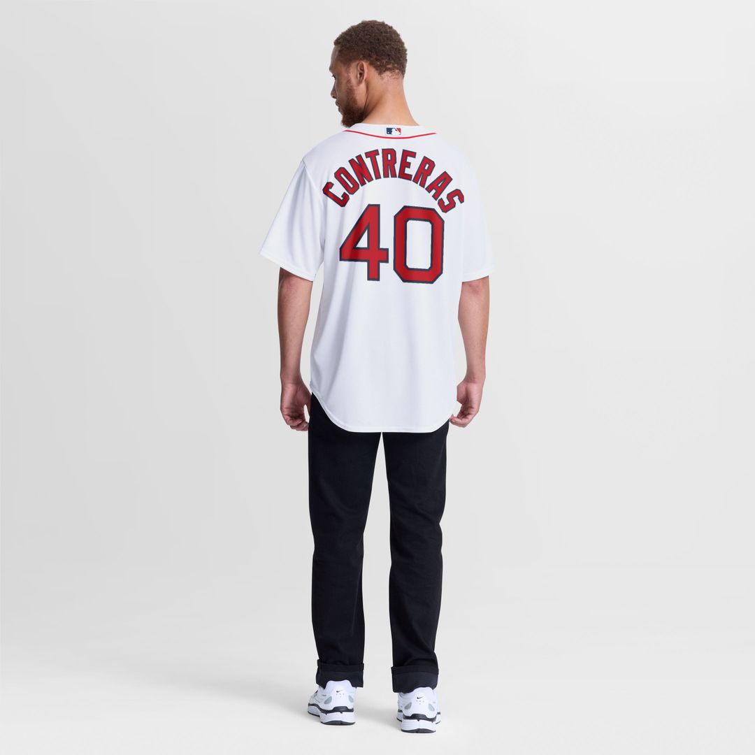 Willson Contreras Boston Red Sox Home Replica Jersey - White
