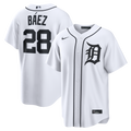 Javier Báez Detroit Tigers Home Replica Jersey - White