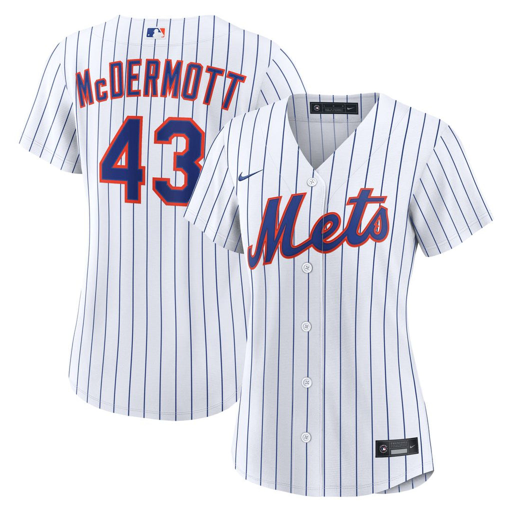 Chayce McDermott New York Mets Women's Home Replica Jersey - White